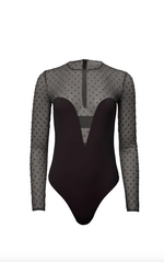 Load image into Gallery viewer, DOTTY JERSEY PLUNGE BODYSUIT - Millo 

