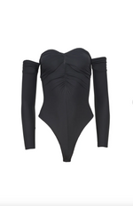 Load image into Gallery viewer, Jersey Ruched Bodysuit - Millo 
