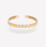 Load image into Gallery viewer, Triangolini Five Pavé Bangle - Millo 

