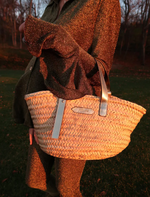 Load image into Gallery viewer, The Essaouira Tote - Small in Gold - Millo 
