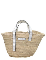 Load image into Gallery viewer, The Essaouira Tote - Small Silver - Millo 
