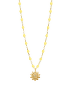 Load image into Gallery viewer, Lucky Sun Mimosa Diamond Necklace, Yellow Gold, 16.5&quot; - Millo 
