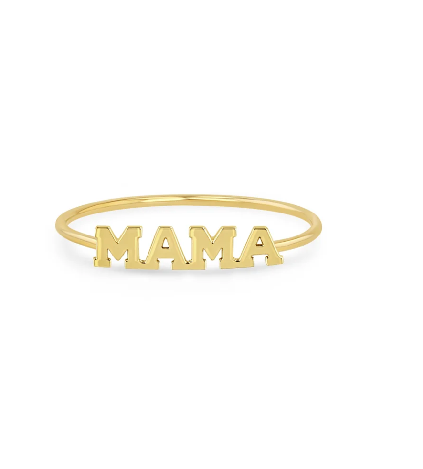 14KT ITTY BITTY MAMA RING - Millo