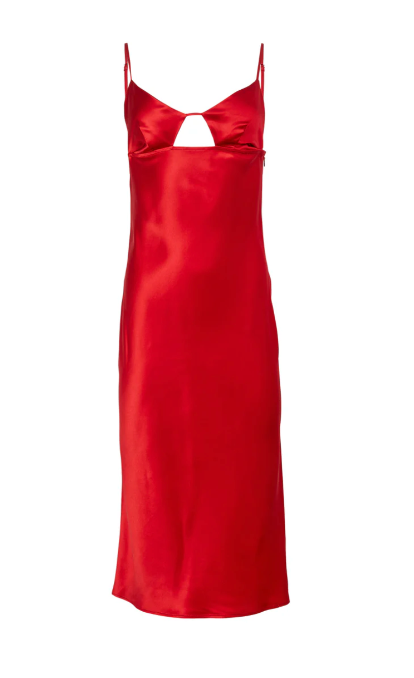 Keyhole Slip Dress