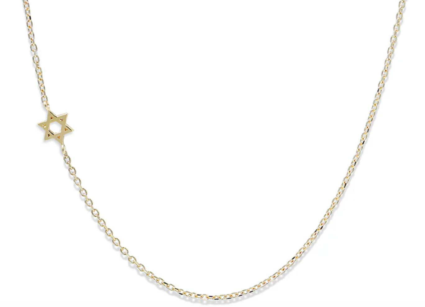 Love Letter Petite Star of David Necklace