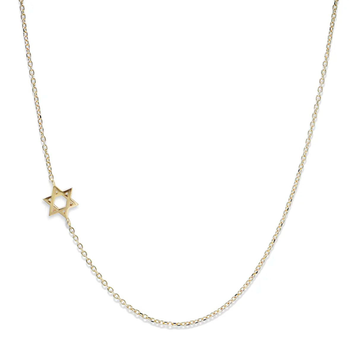 Love Letter Classic Star of David Necklace