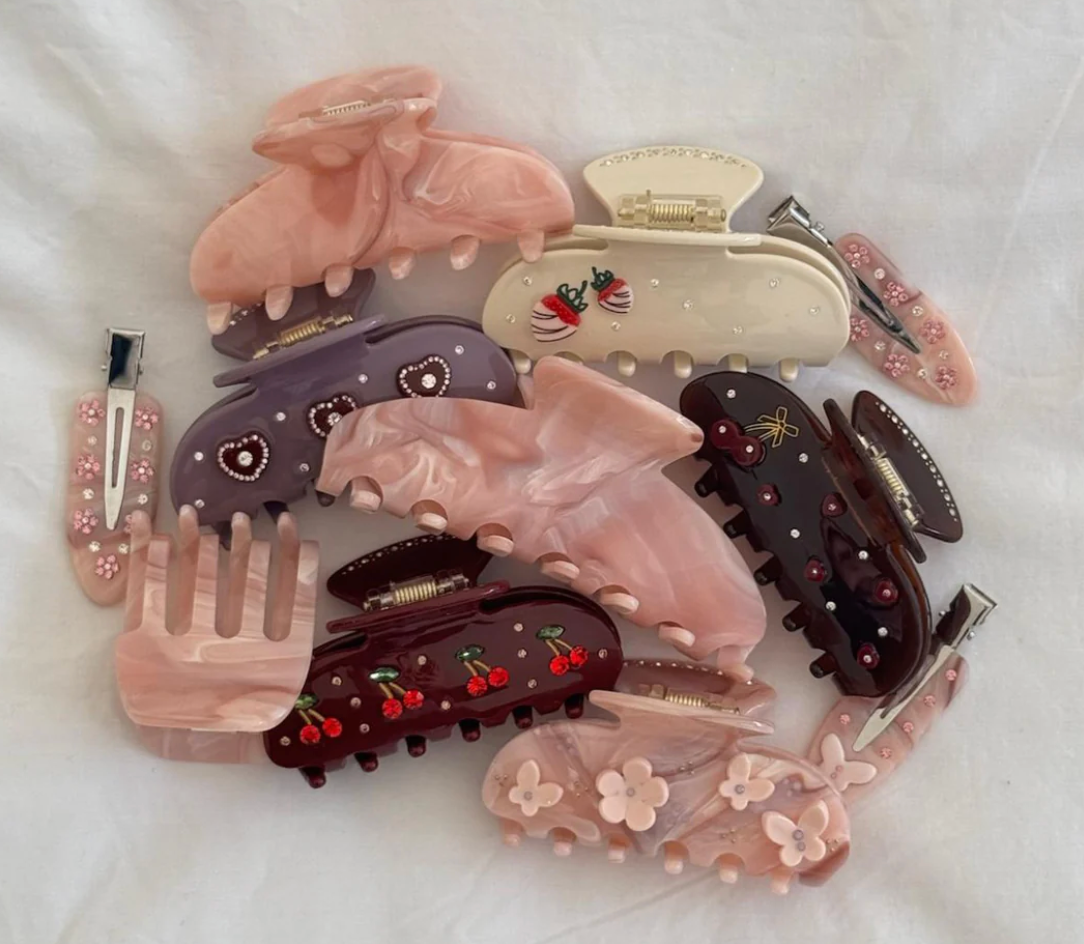 Sweetheart Clip in Pink Chantilly Angel Foo