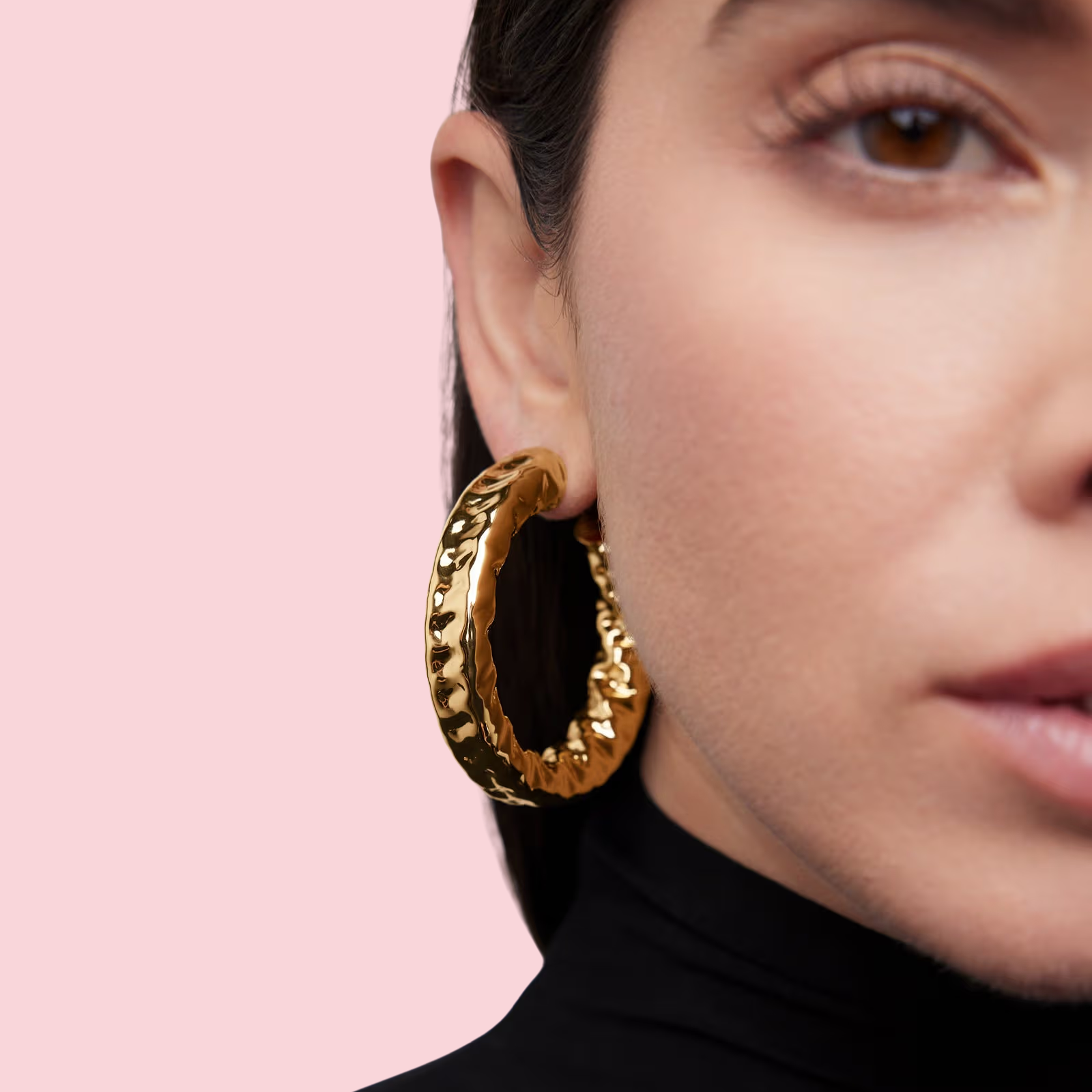 1.5” Maeve baby hoops