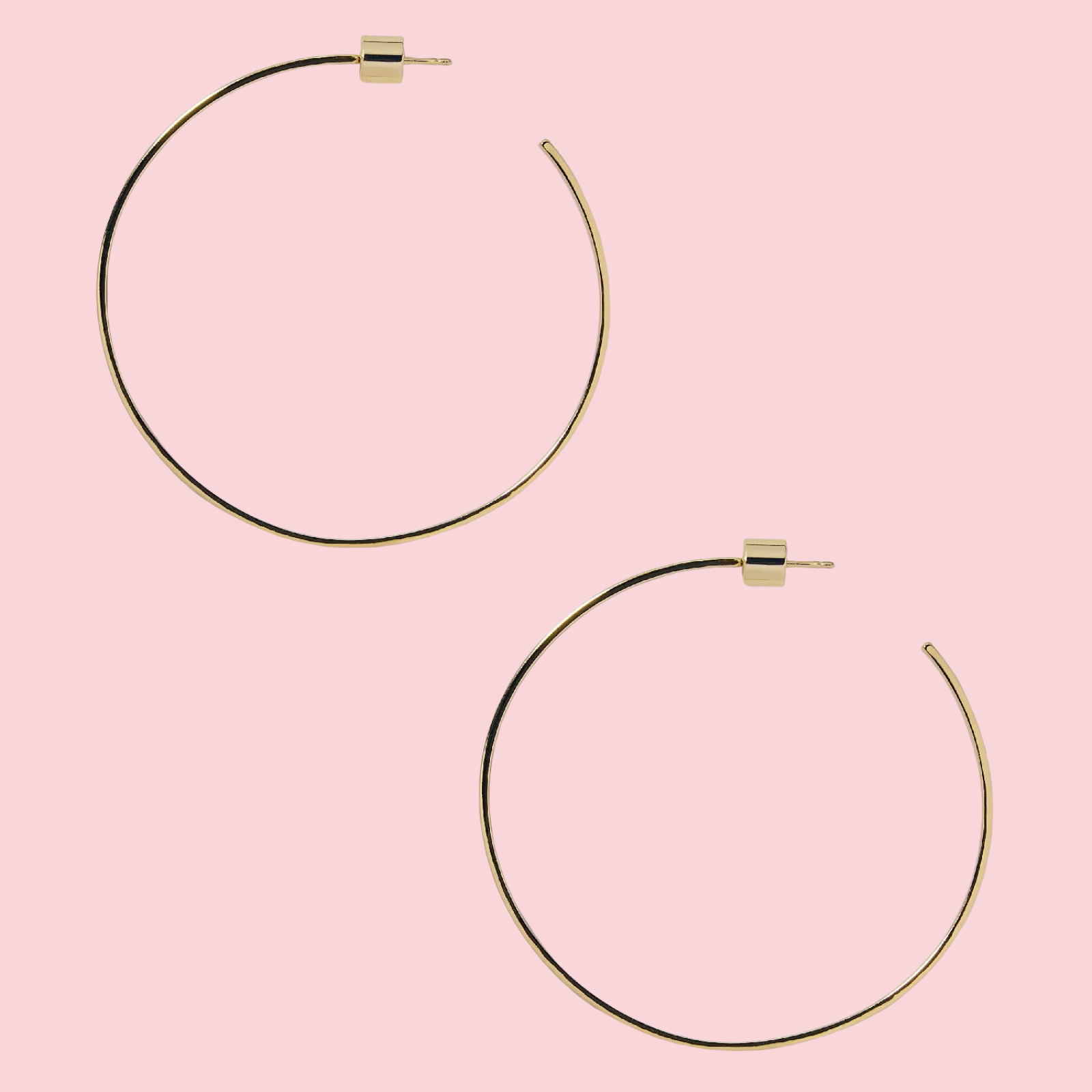 2” flat thread hoops