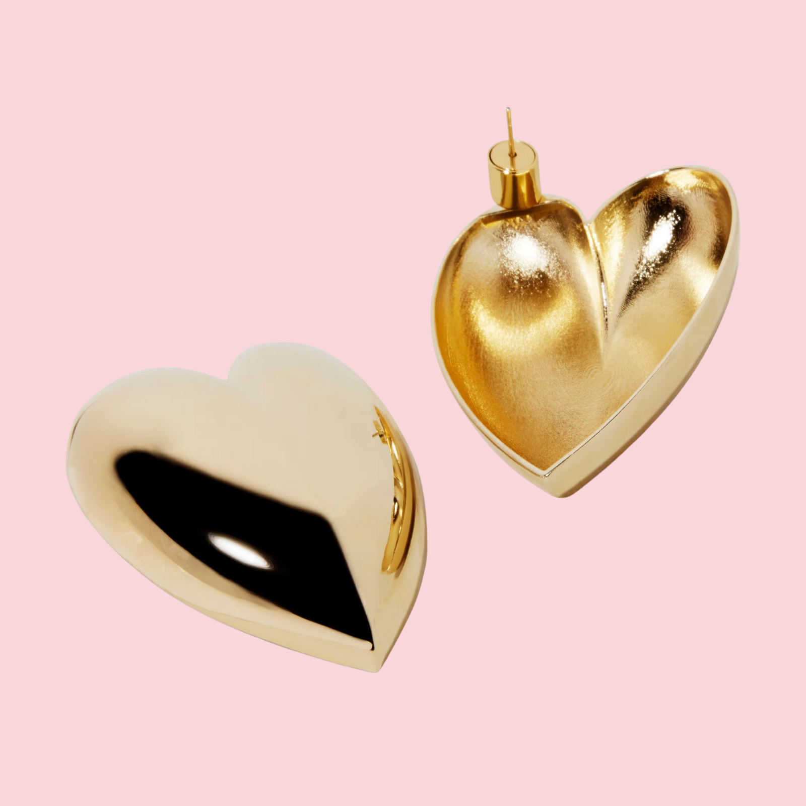 Puffy Heart Earrings