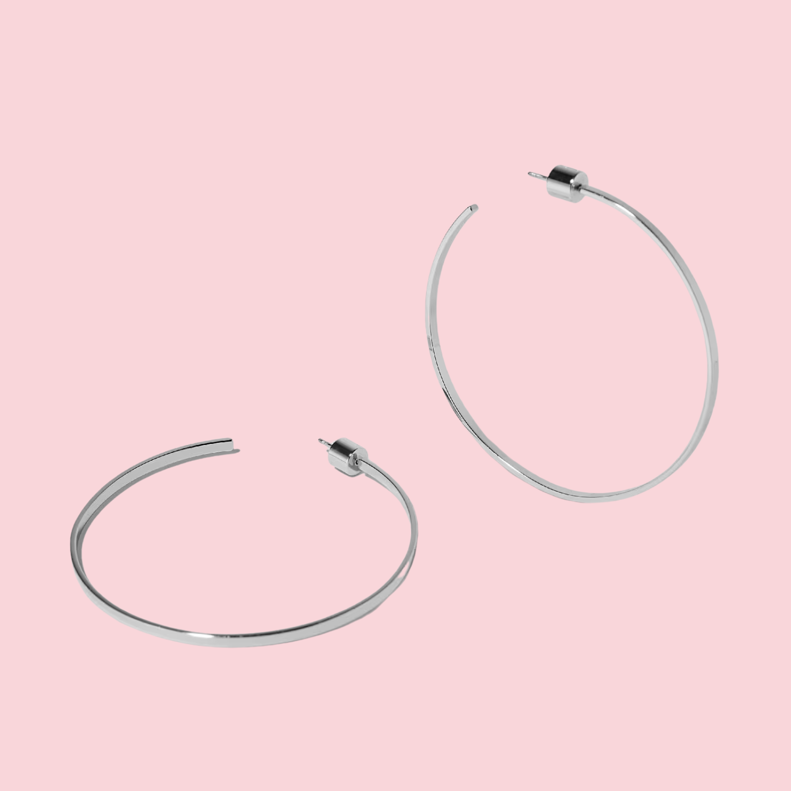 2” flat thread hoops