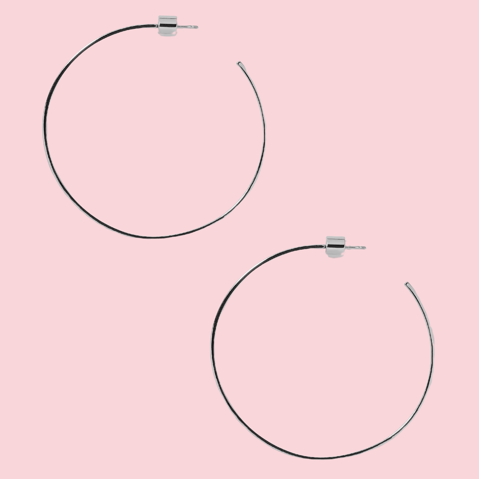 2” flat thread hoops