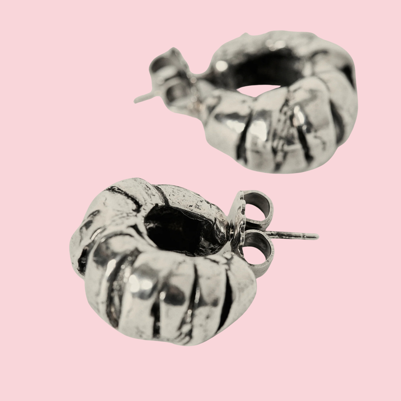 MINI JUNO EARRINGS SILVER