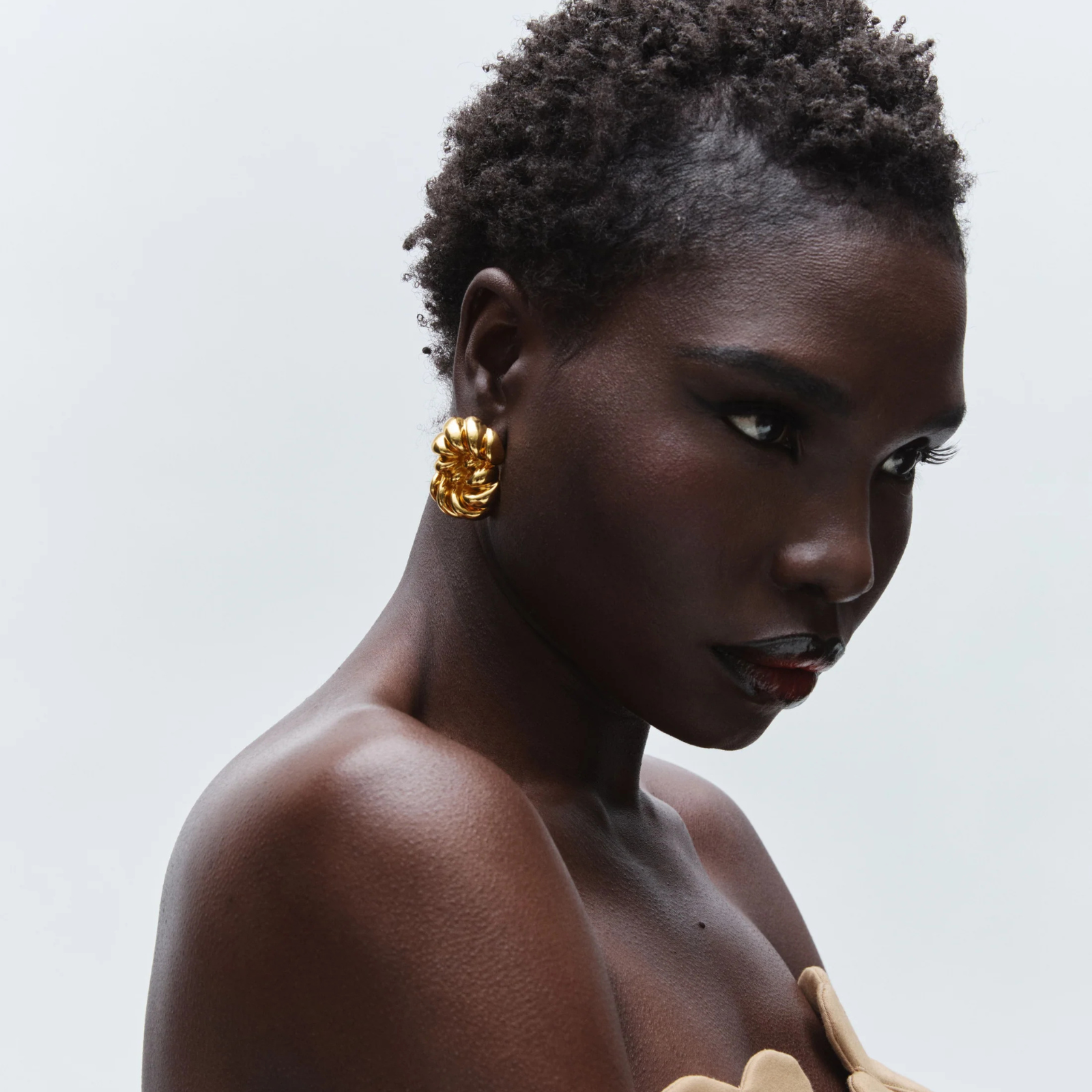 Loulou Earrings Gold