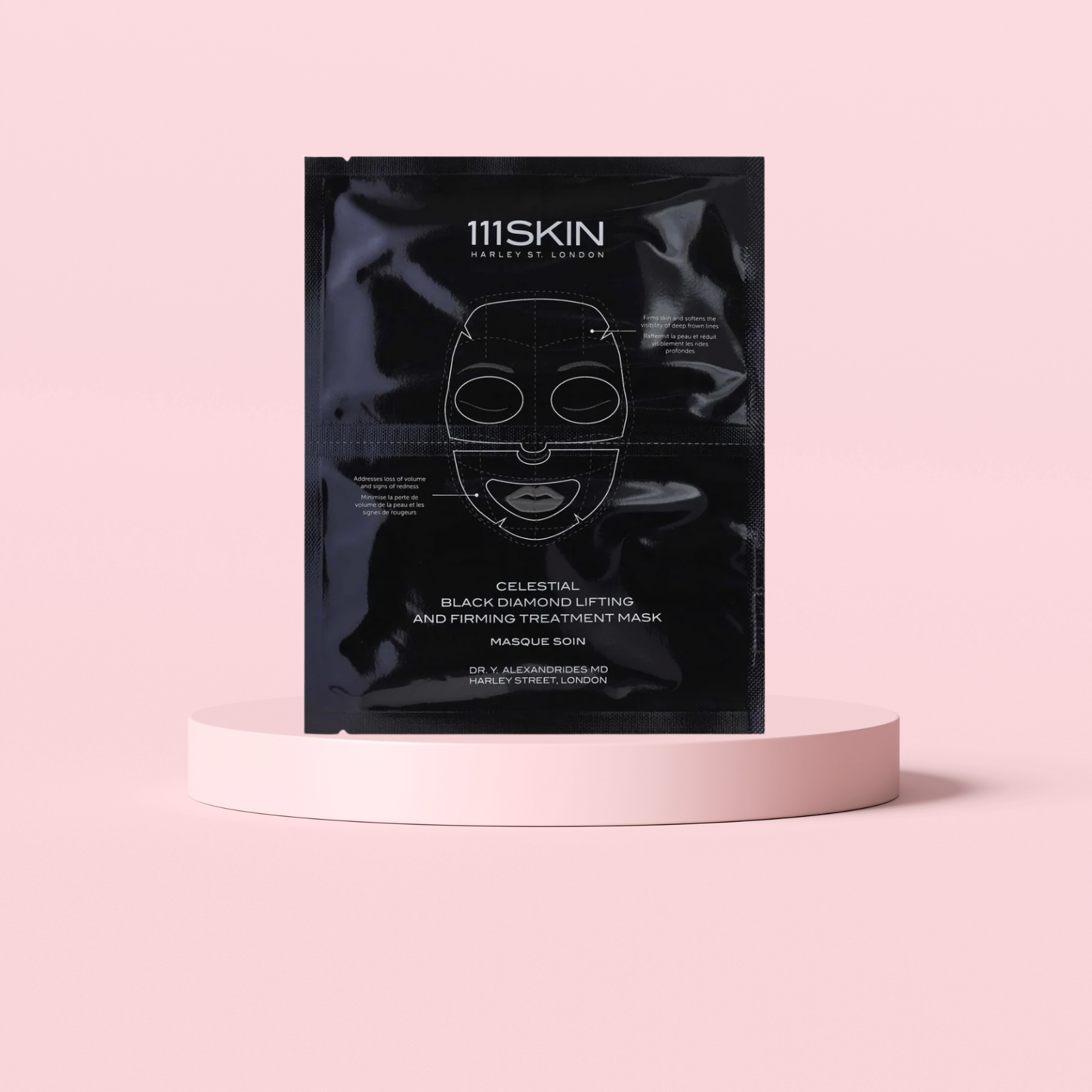 CELESTIAL BLACK DIAMOND LIFTING AND FIRMING FACE MASK