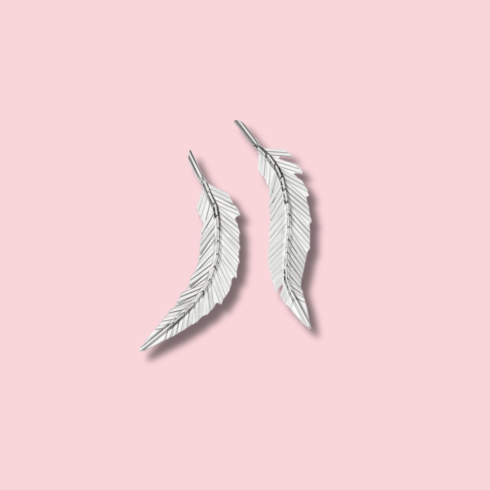 Feather Earrings, Medium