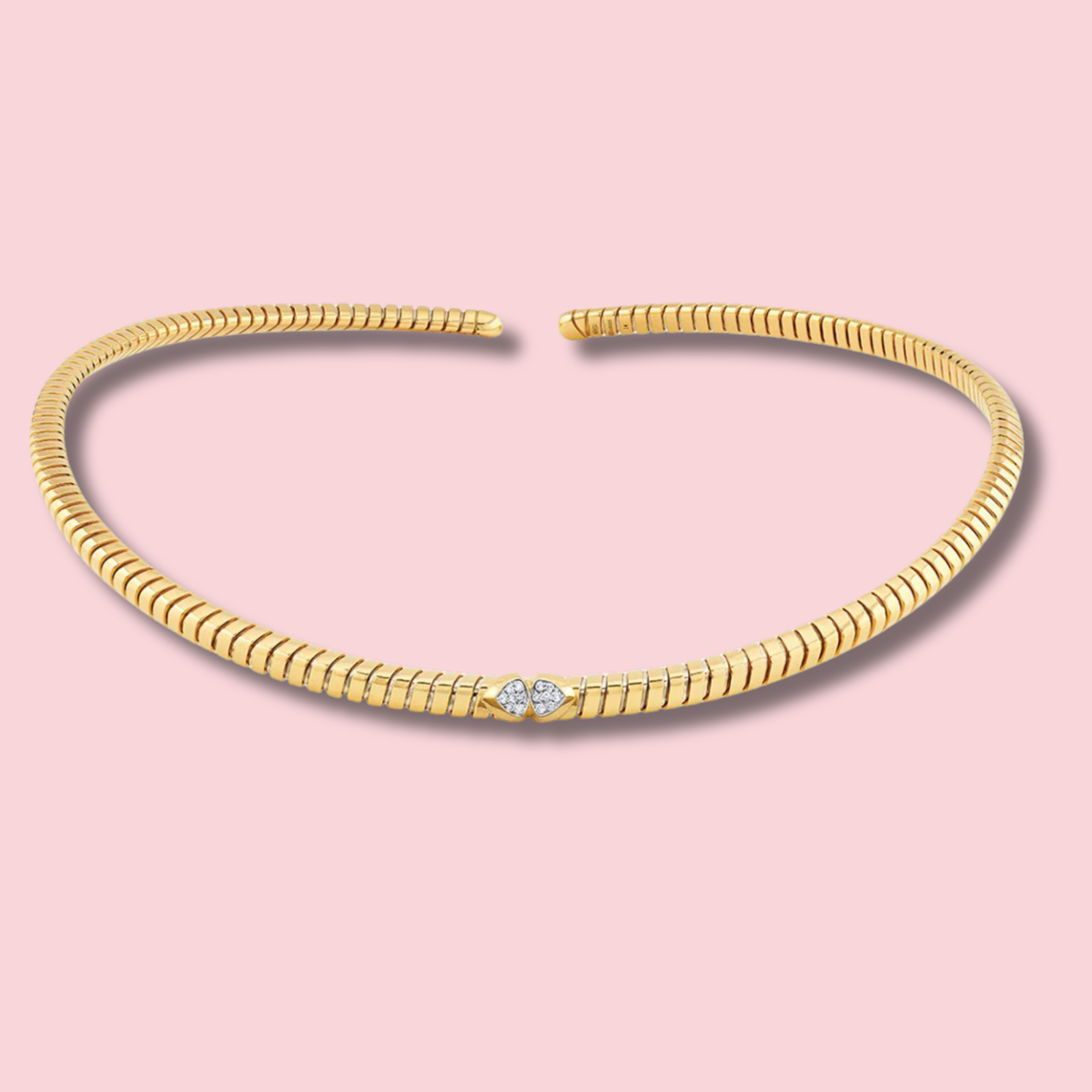 Trisolina Pavé Diamond Collar