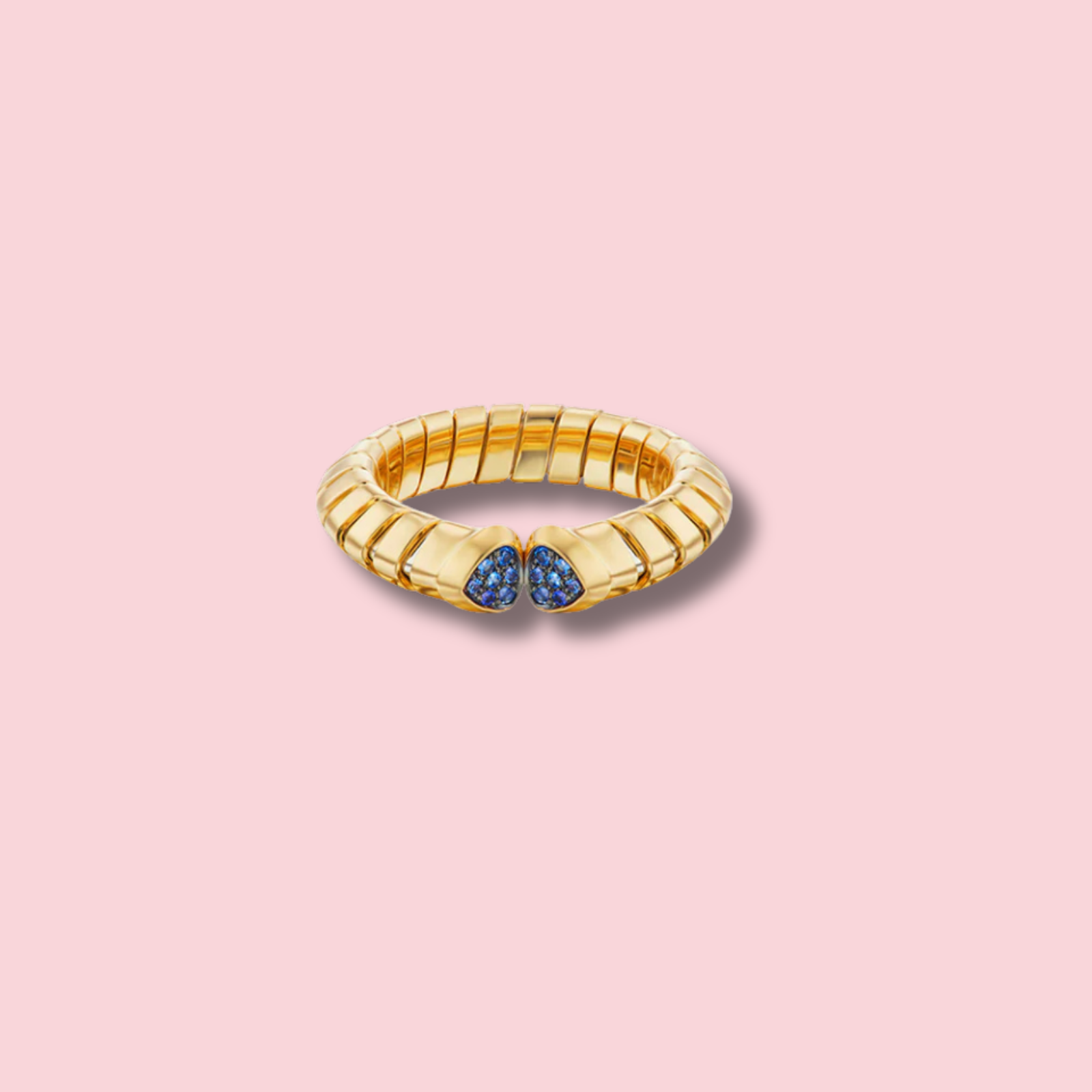 Trisolina Colored Pavé Ring