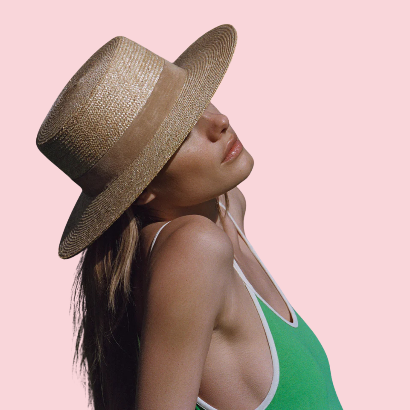 THE SPENCER BOATER - SUEDE