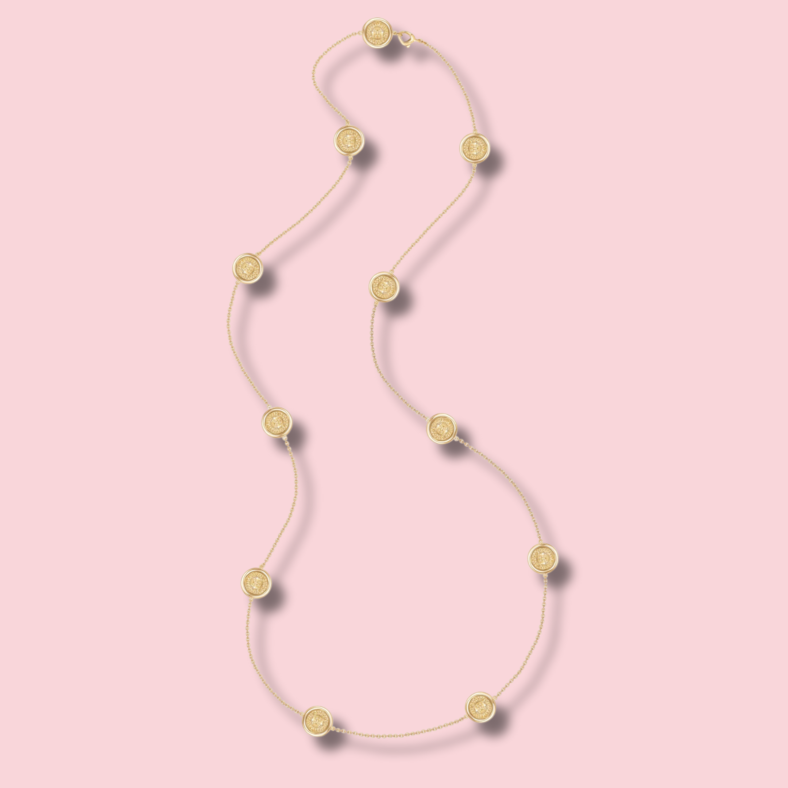 Soleil Gold Sautoir