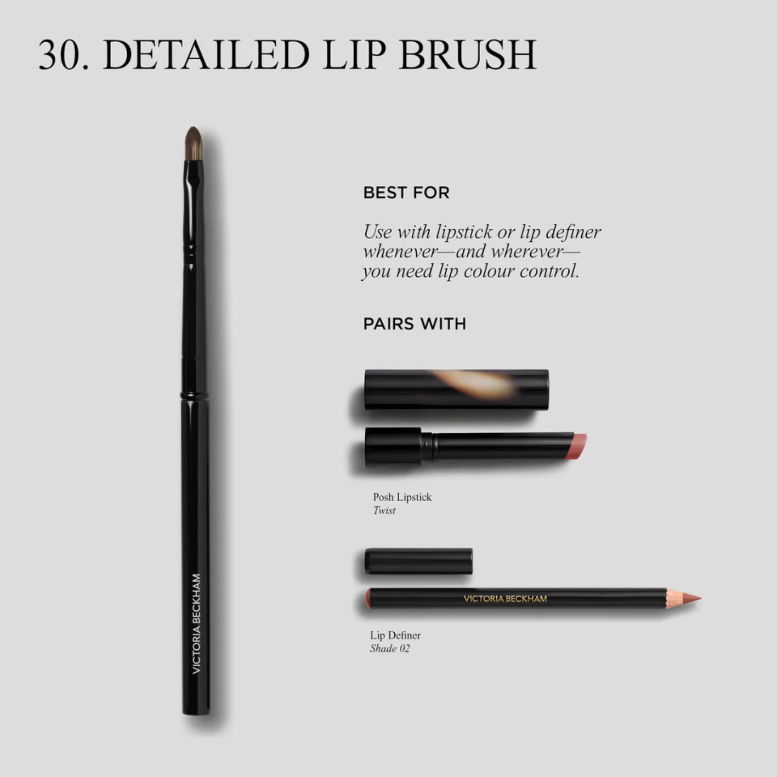 Detailed Lip Brush