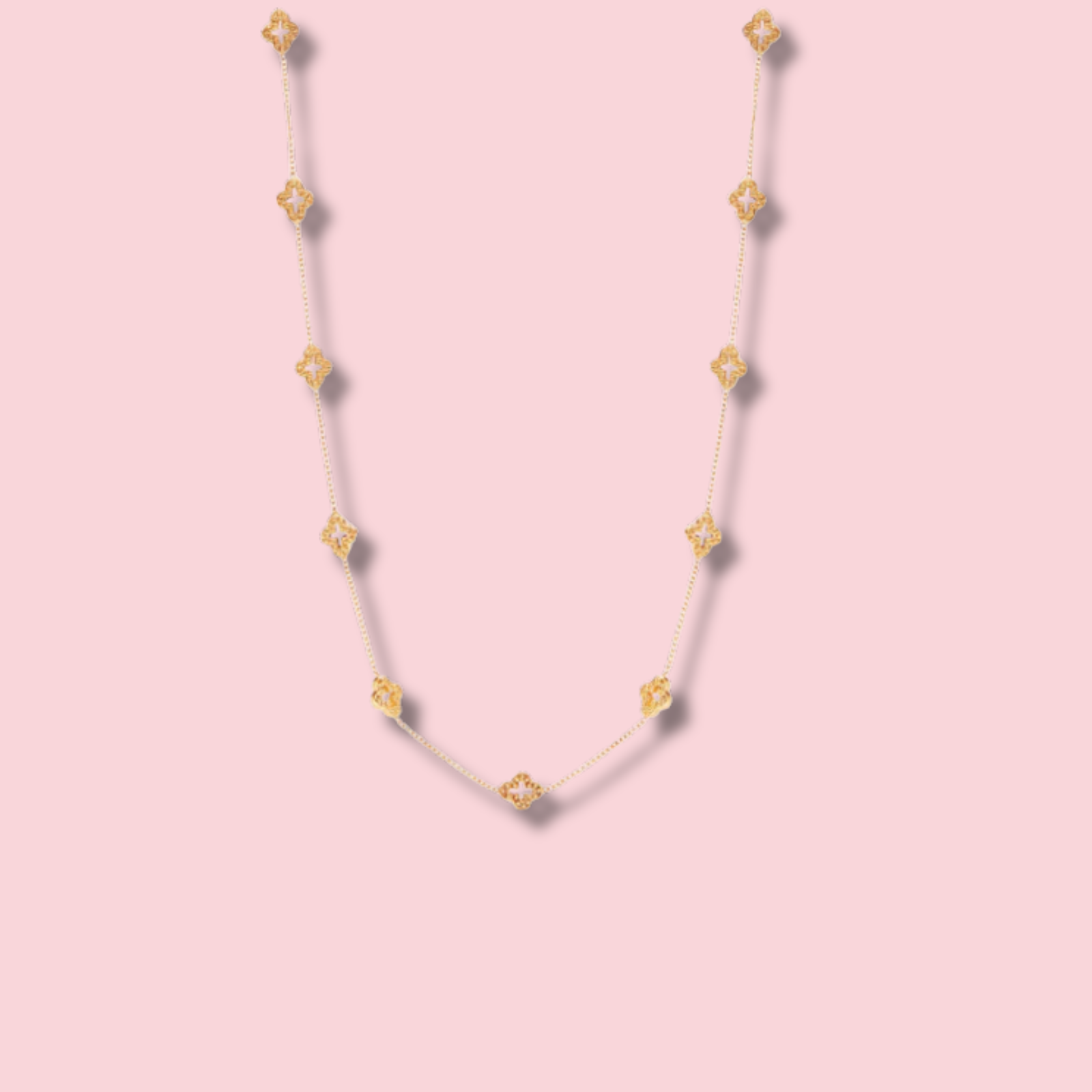 Florentine Demi Delicate Station Necklace
