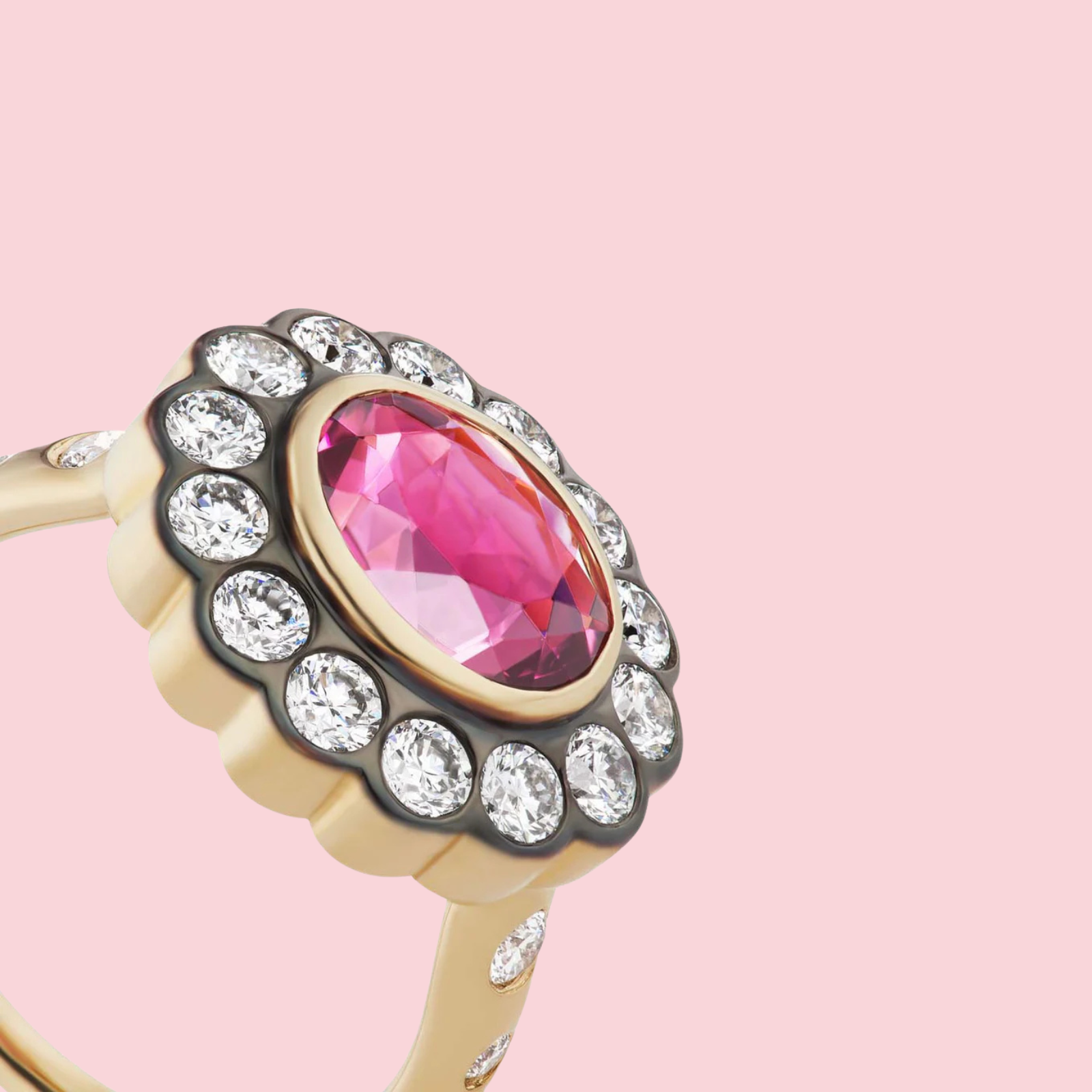 Alexandra Ring Pink Sapphire