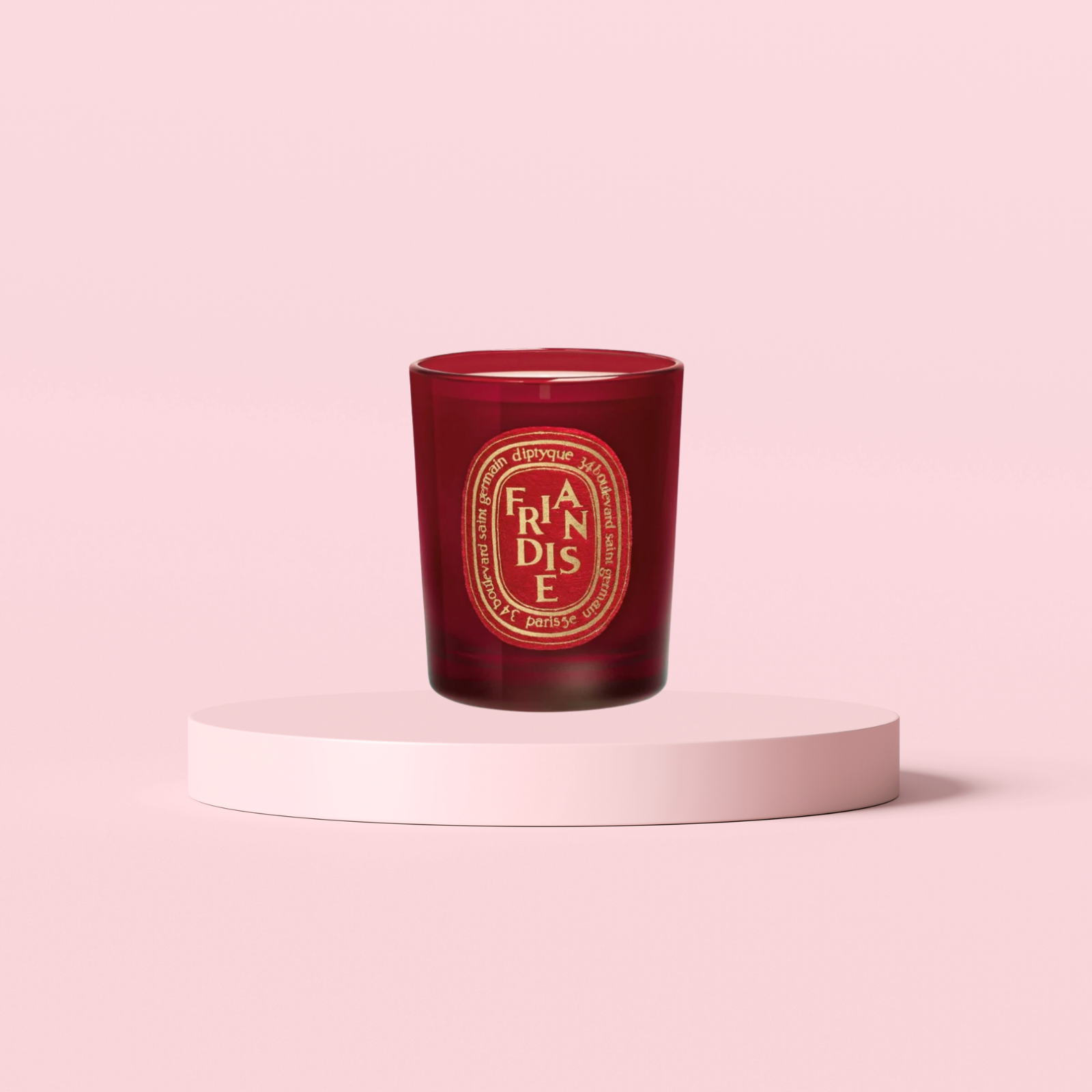 FRIANDISE (SWEET TREAT) Classic candle with golden lid