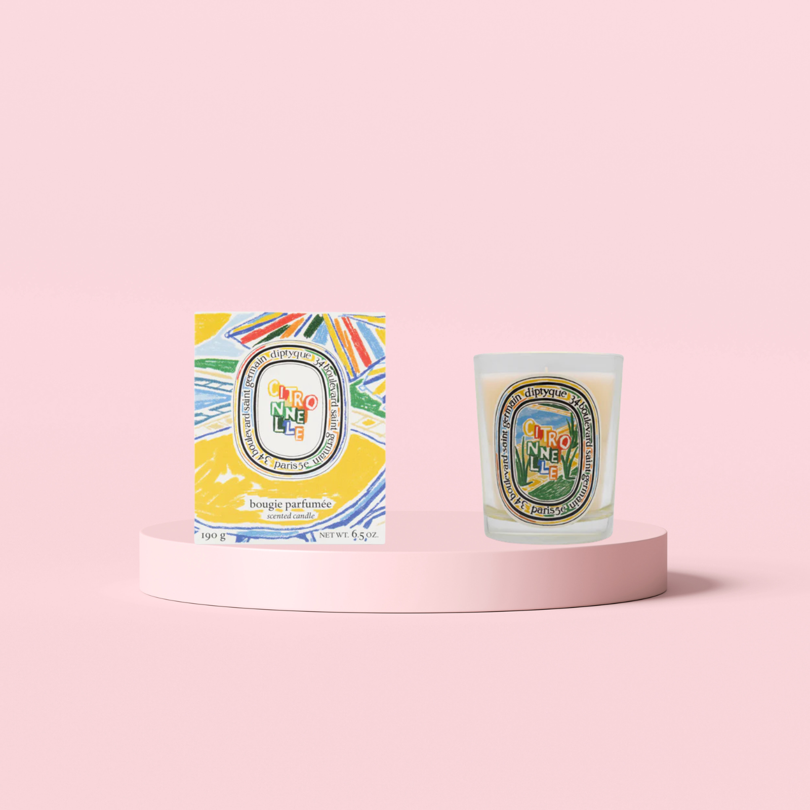 Citronnelle Scented Candle