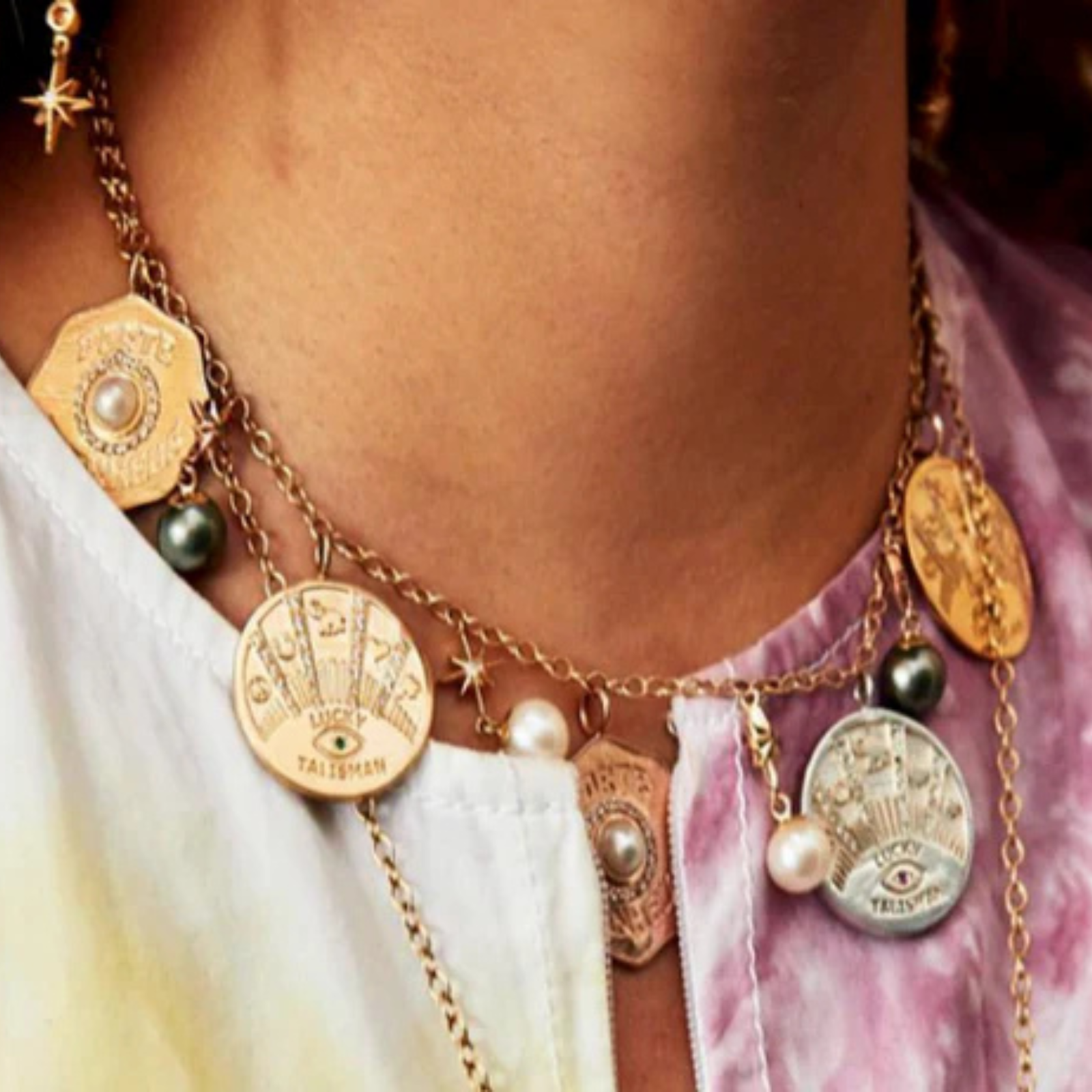 5 Coin Necklace