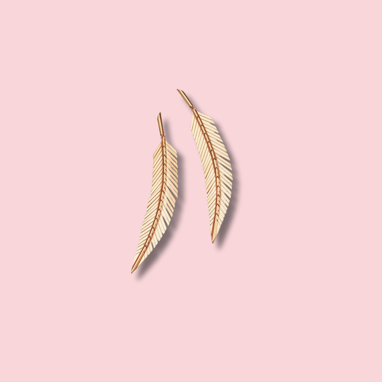 Feather Earrings, Medium