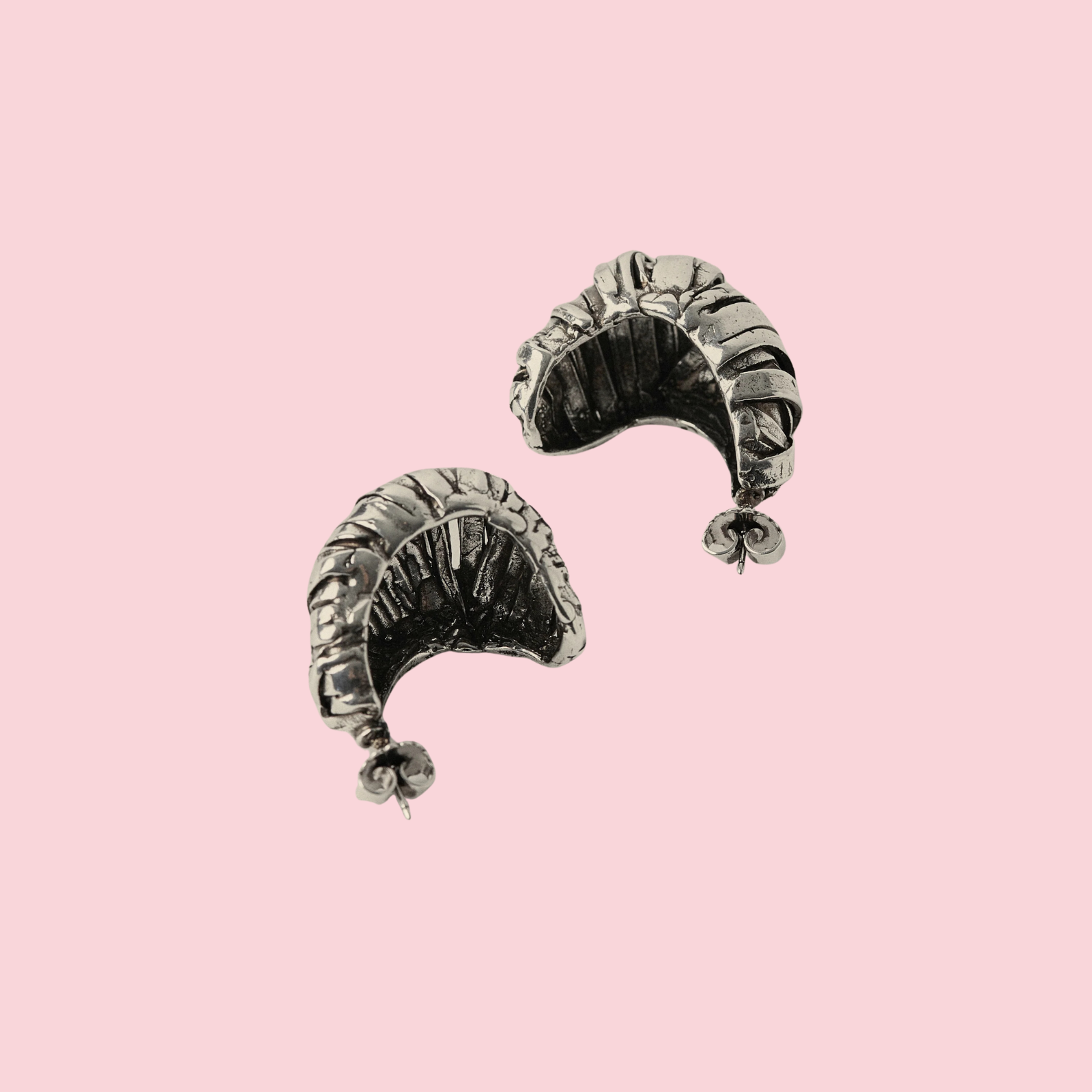 BLASS EARRINGS SILVER