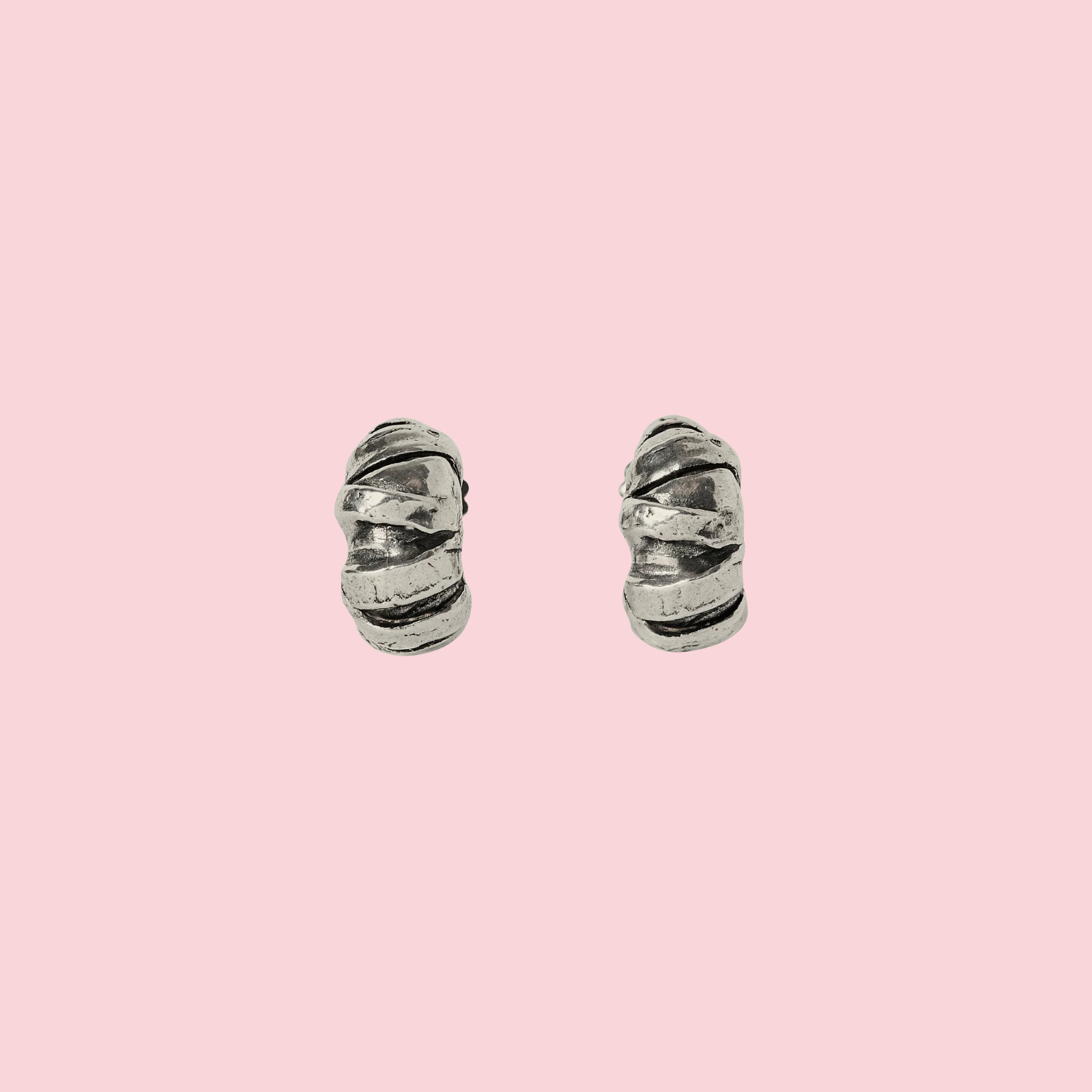 MINI JUNO EARRINGS SILVER