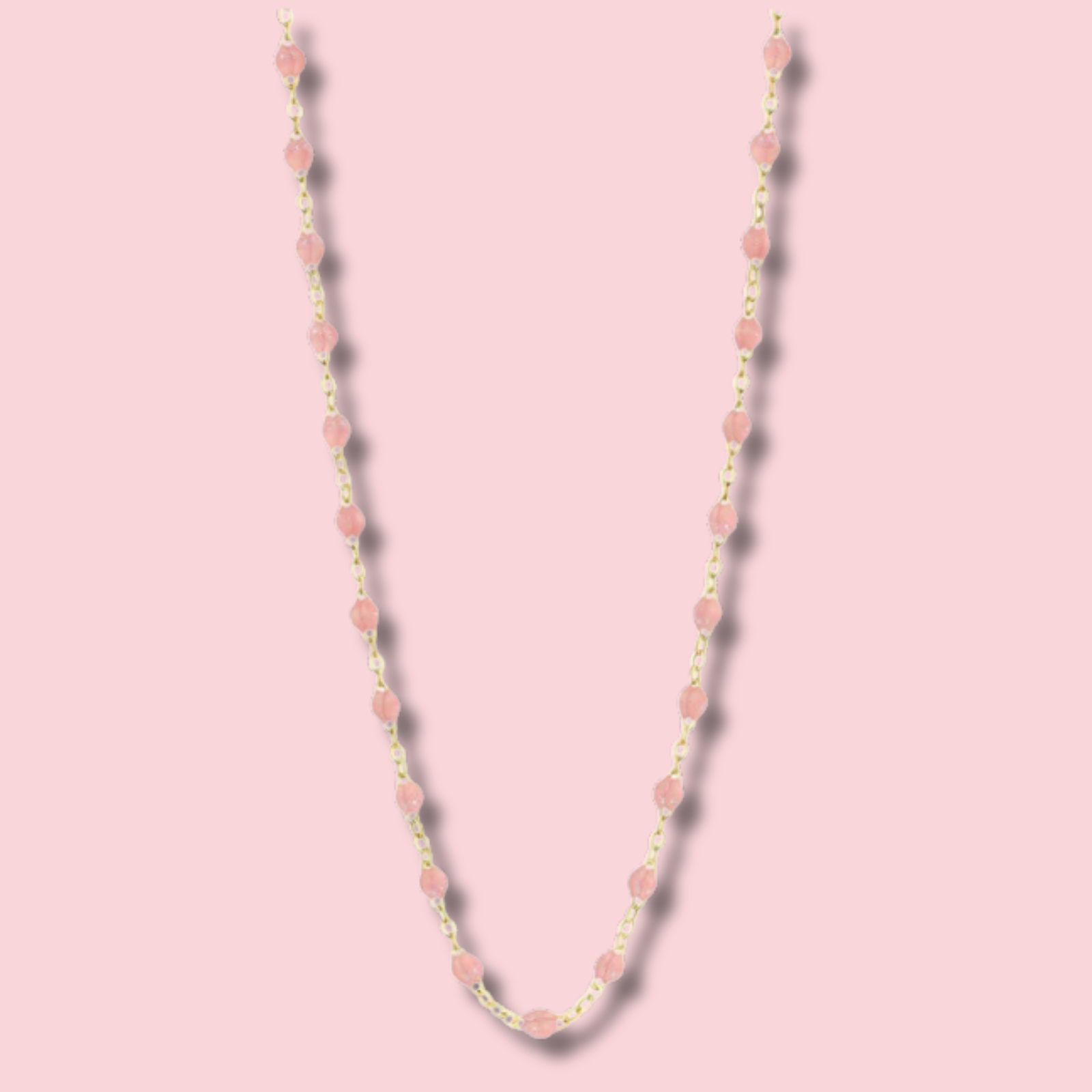 Classic Gigi Necklace in Blush Yellow Gold