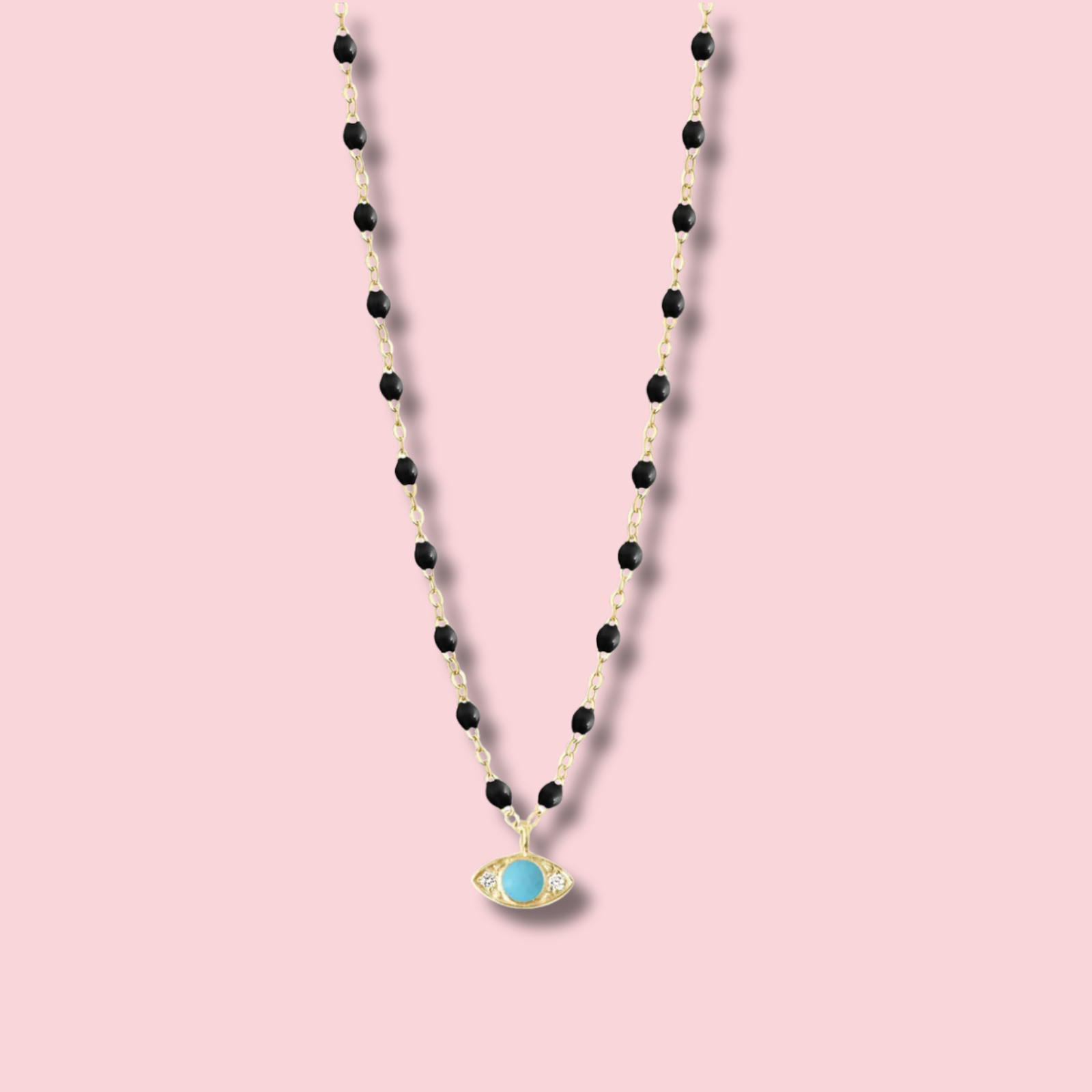 Eye Sparkle Diamond Necklace