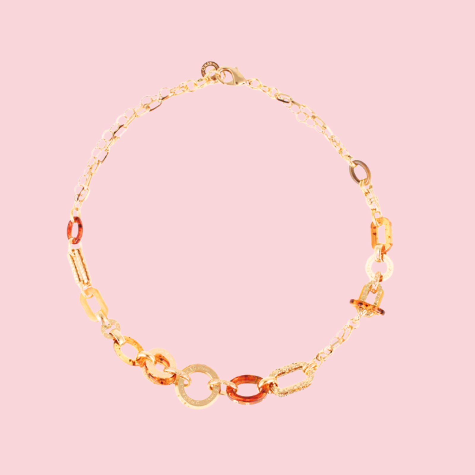 Prato necklace gold