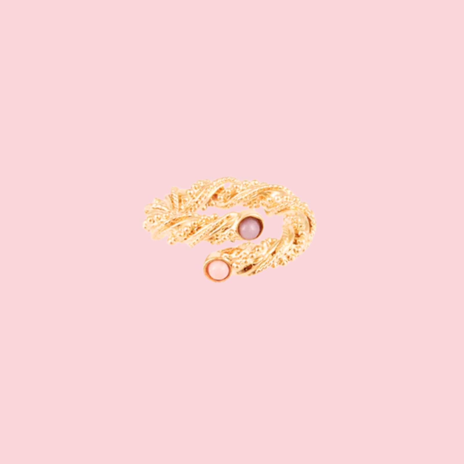 Bonnie Liane cabochons ring gold