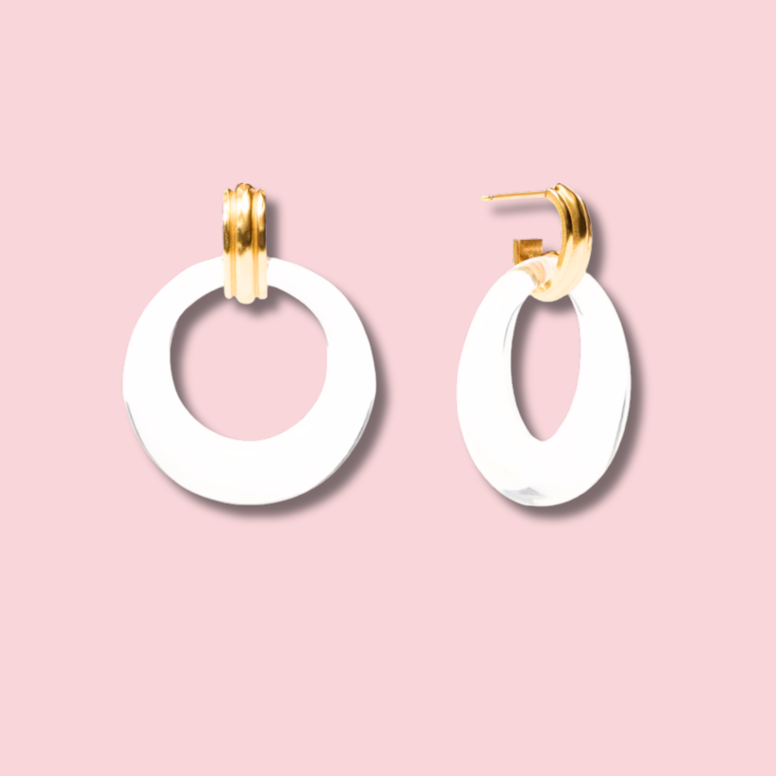 Madison Doorknocker Earring