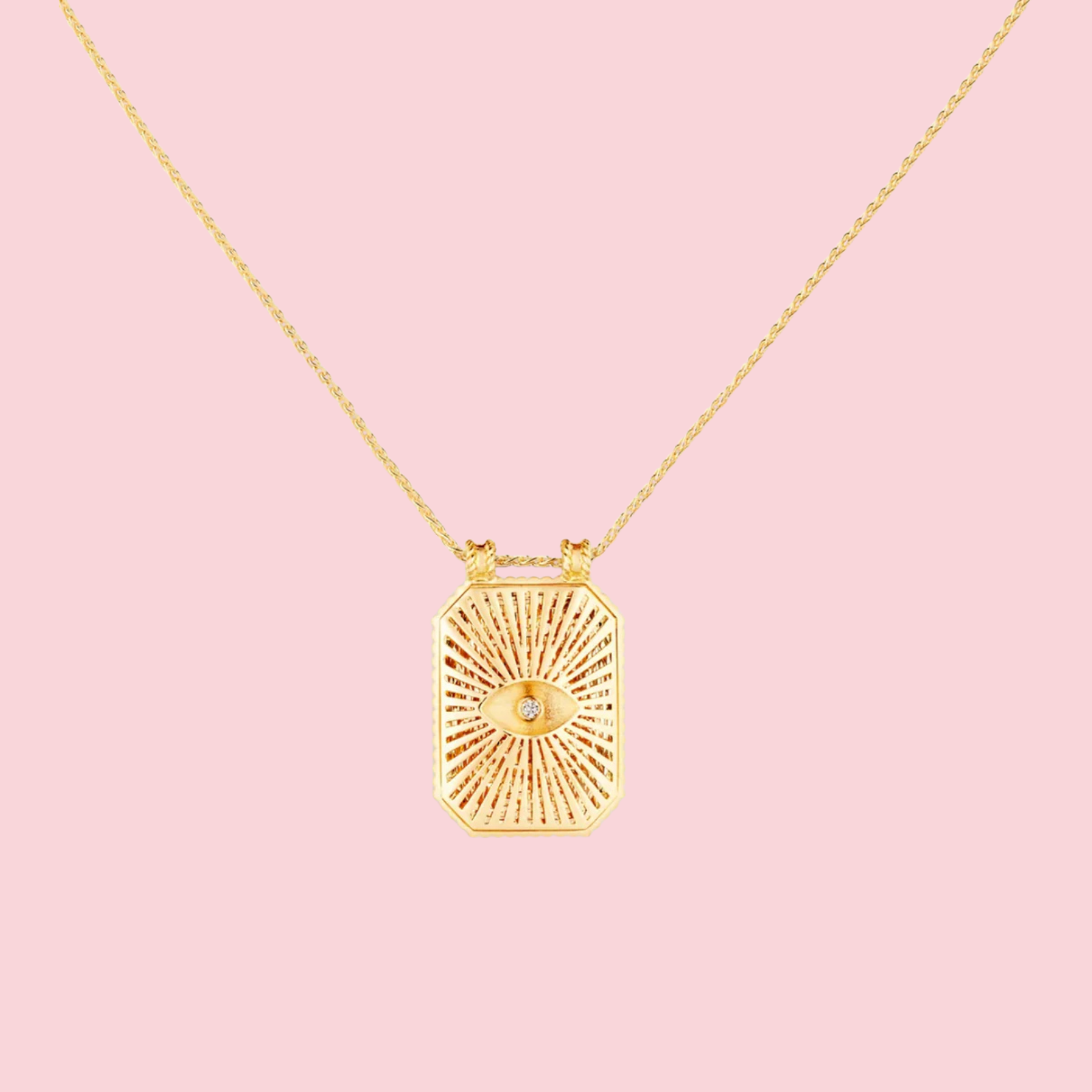 GOLD EYE PROTECT YELLOW MEDIUM SCAPULAR