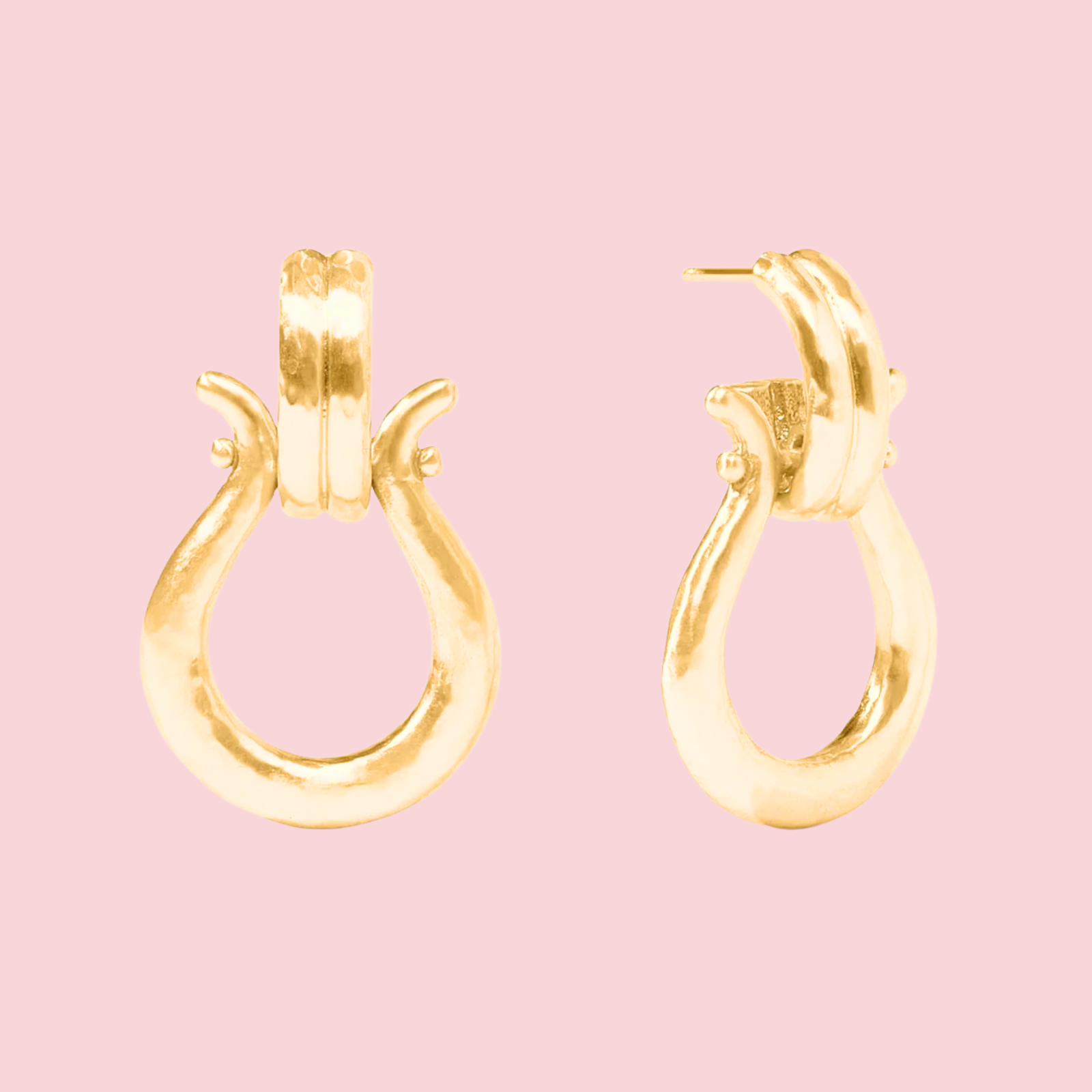 Saratoga Doorknocker Earring