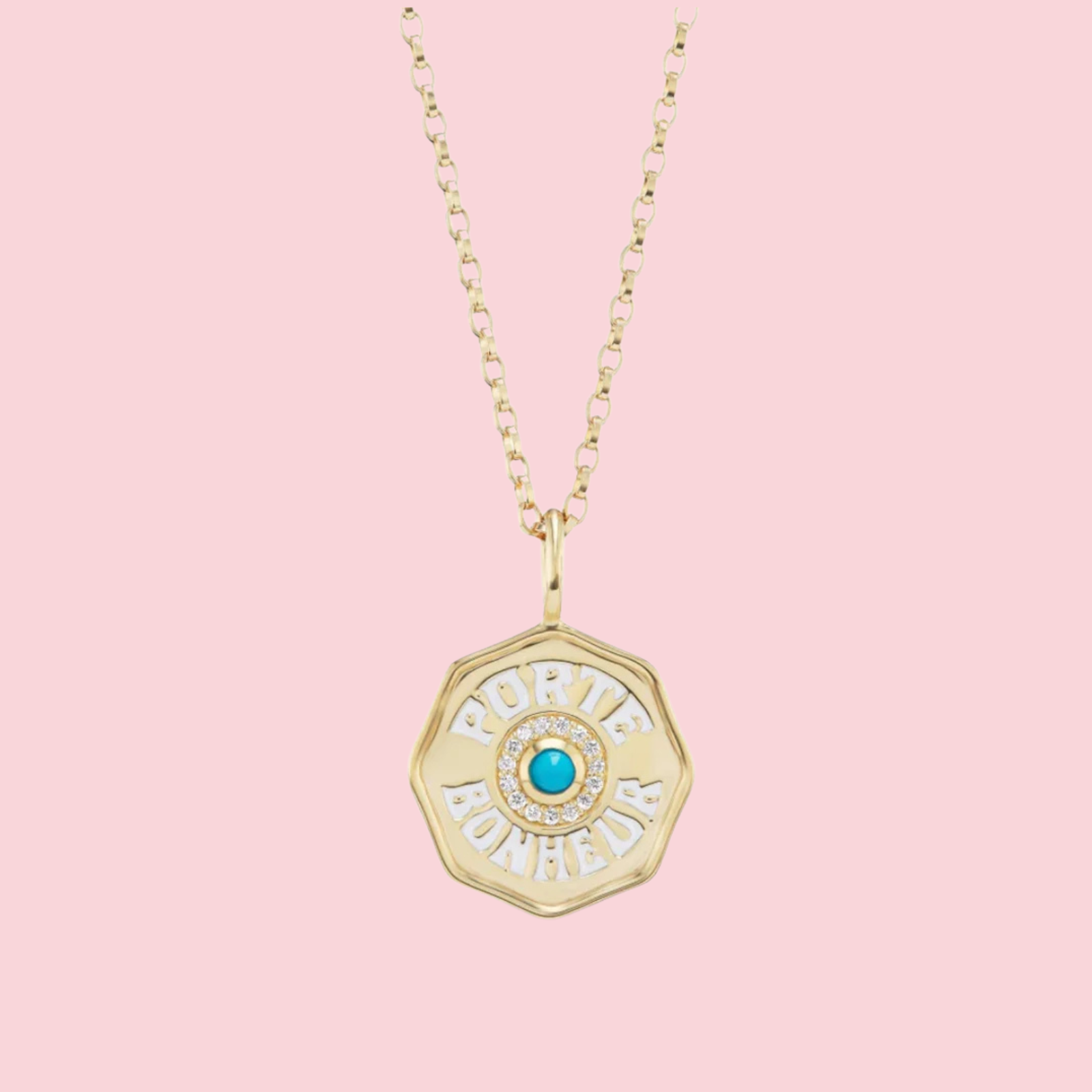 MINI PORTE BONHEUR TURQUOISE CHARM
