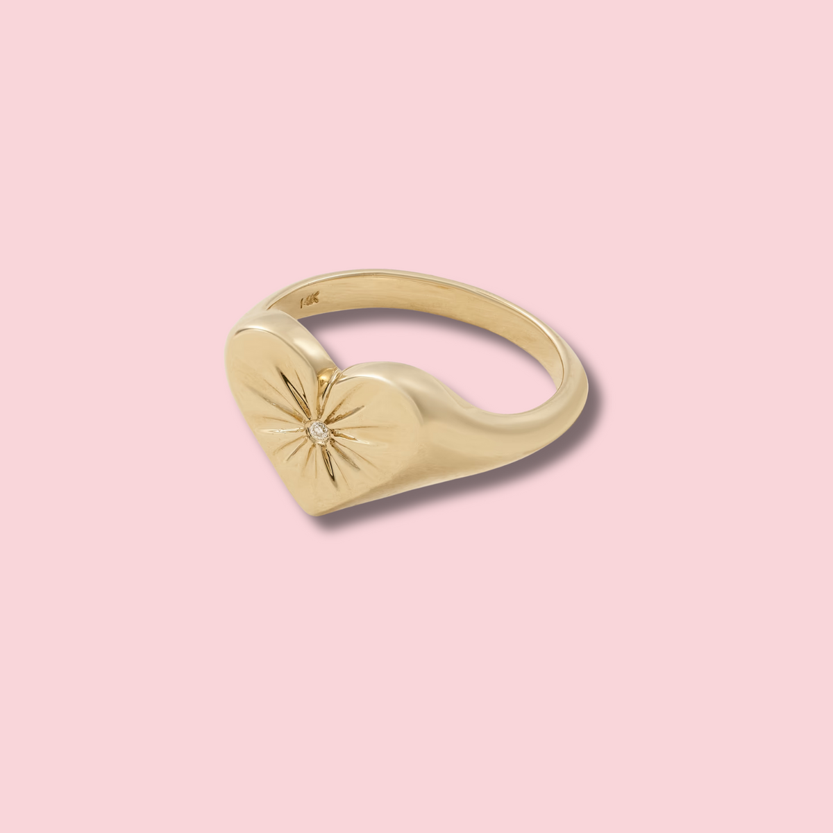 Heart Pinky Ring