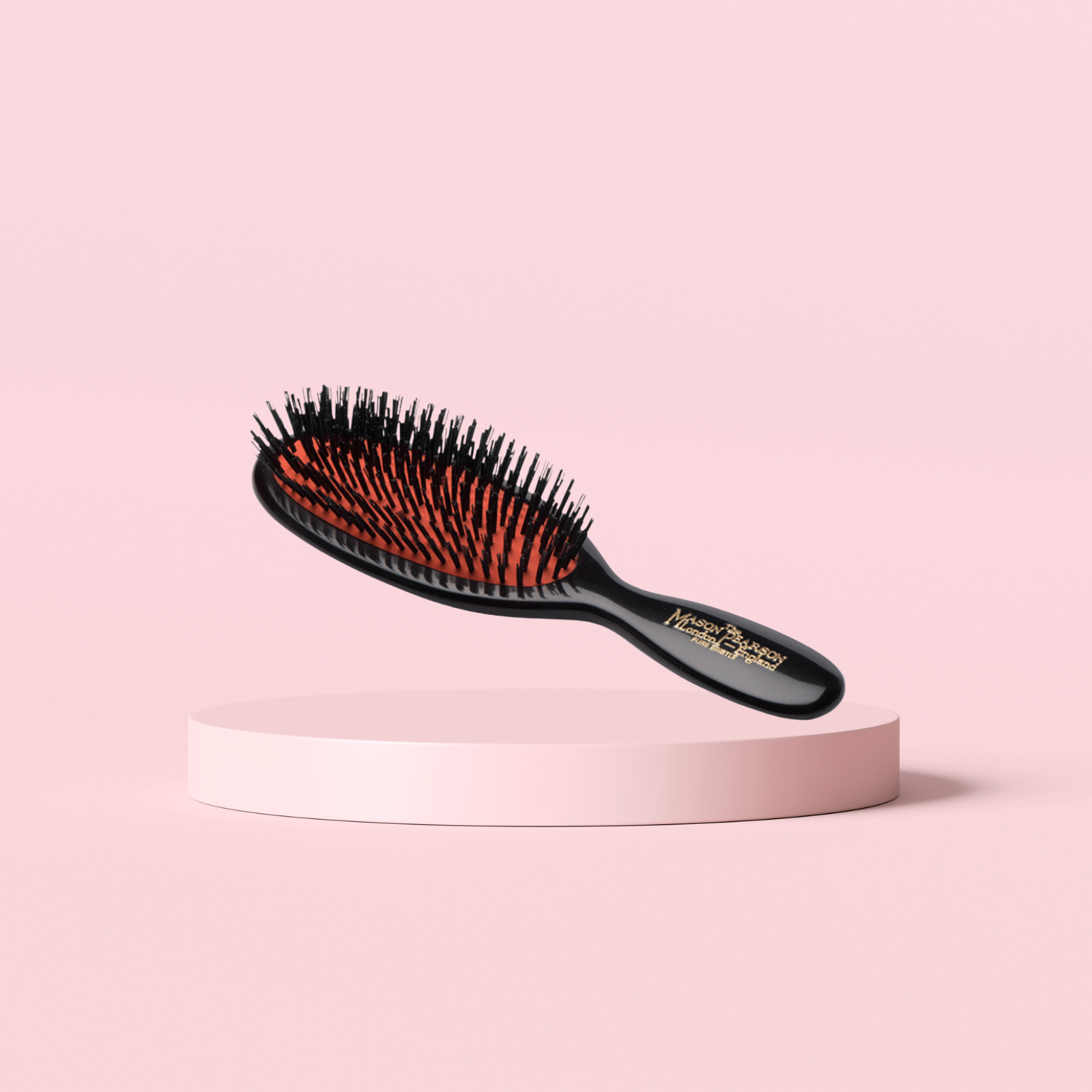 Pocket Boar Bristle Hairbrush B4