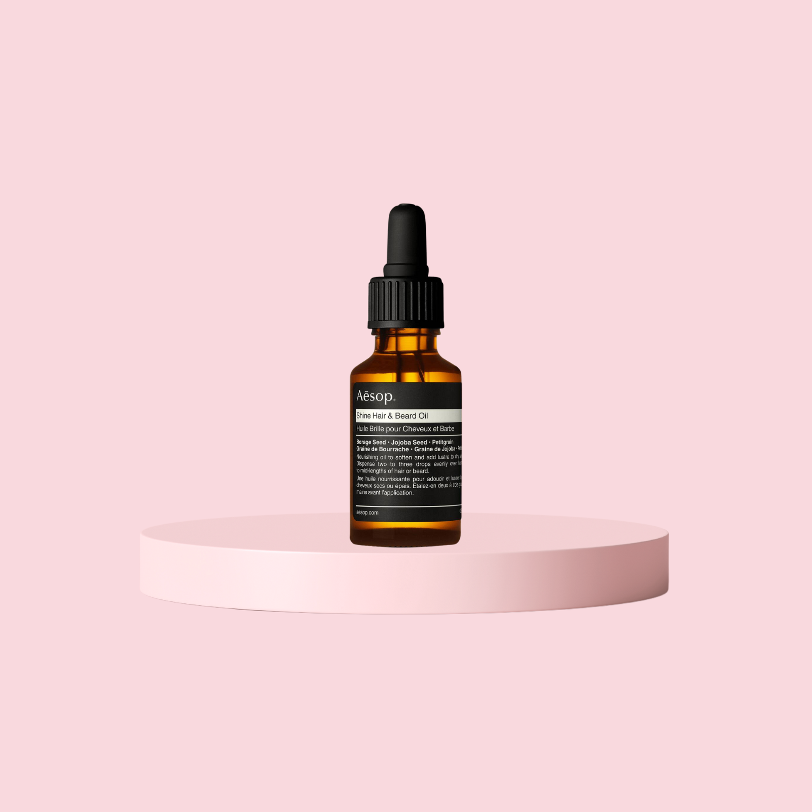 Shine hair and beard oil