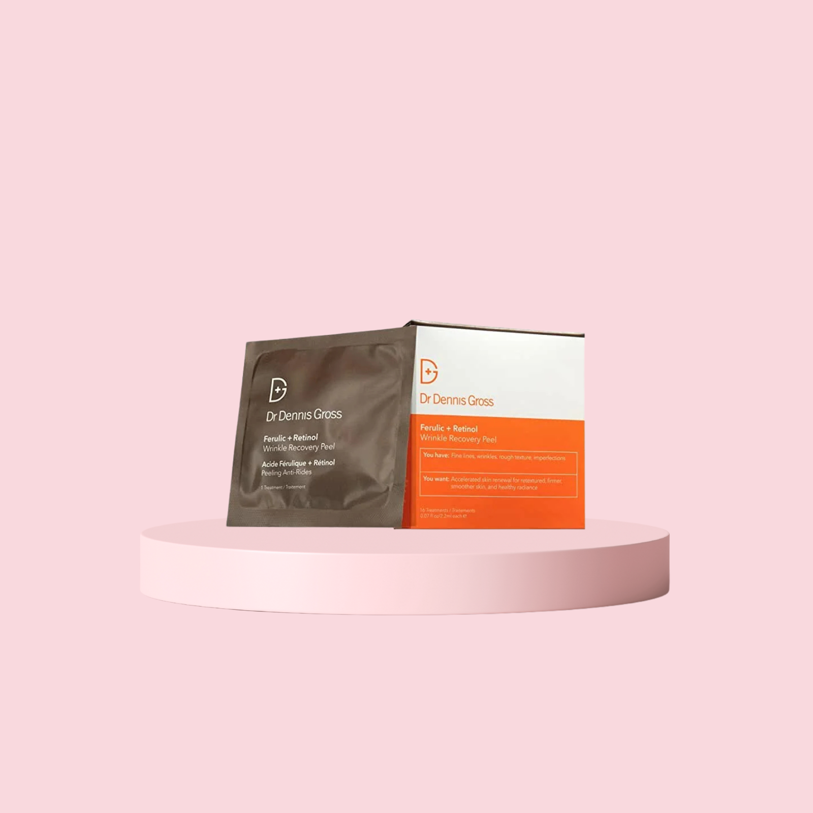 Dr. Dennis Gross Ferulic + Retinol Wrinkle Recovery Peel 16 Pk