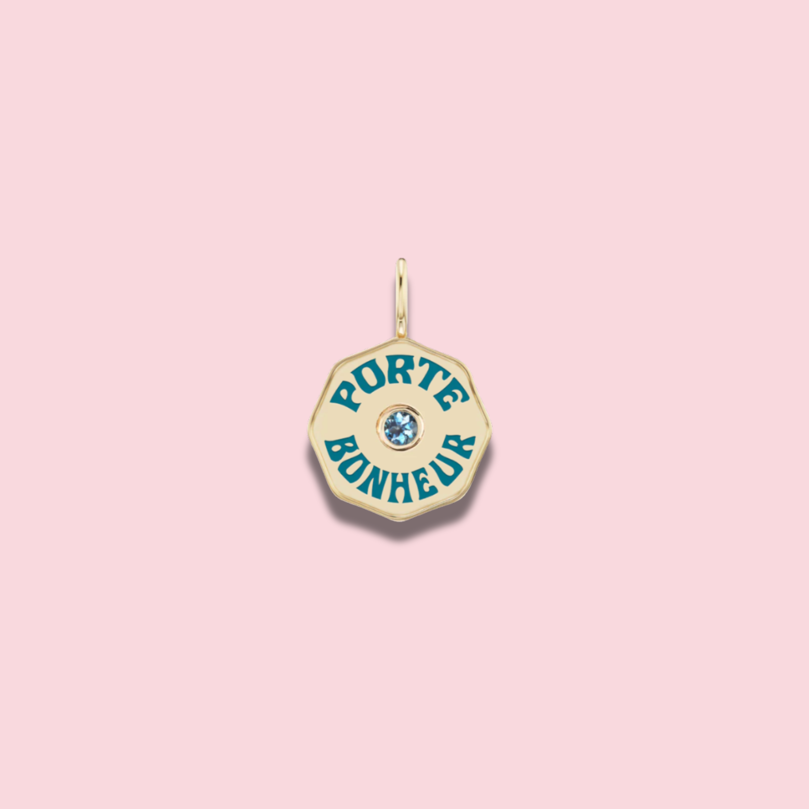 Mini Porte Bonheur Alexandrite Teal