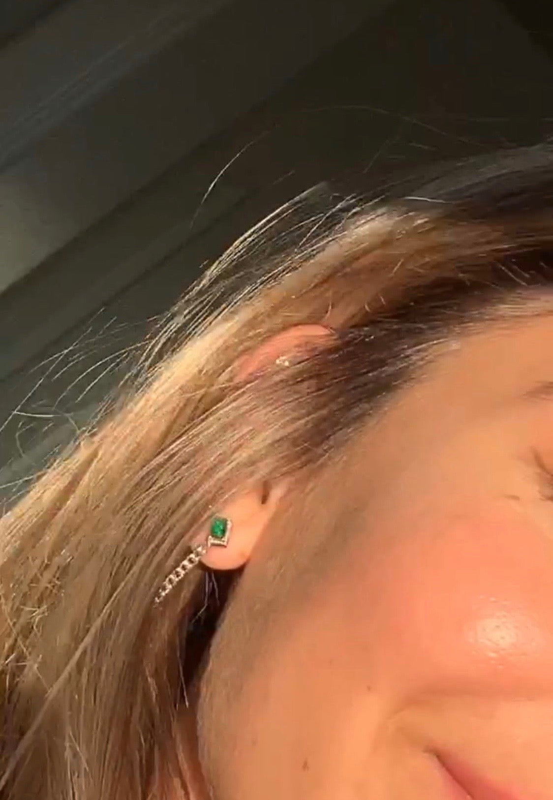 Millo Jeweled Chain Earrings - Millo Jewelry