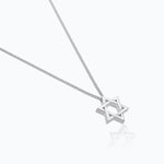 Load image into Gallery viewer, STAR OF DAVID PENDANT 42CM - Millo Jewelry
