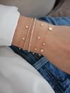 Diamond 5 Bezel Chain Bracelet - Millo Jewelry
