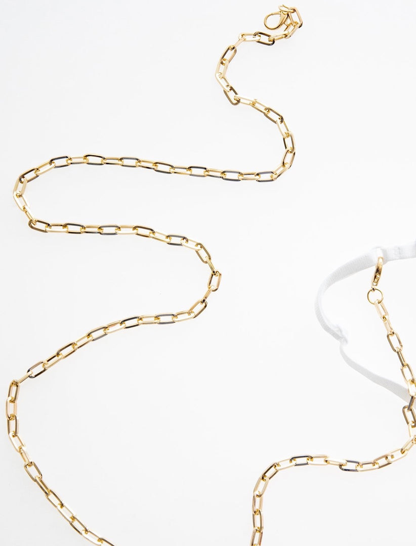 Mask Chain Thick Paper Clip - Millo Jewelry